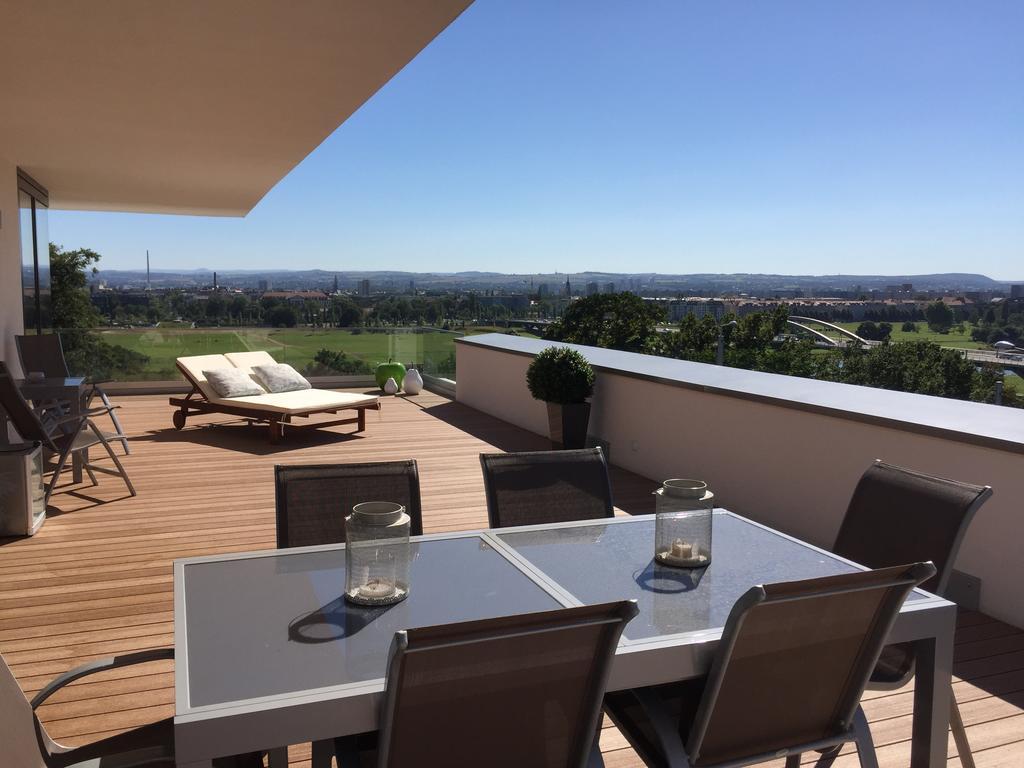 Wohnung Mit Weitblick 德累斯顿 外观 照片